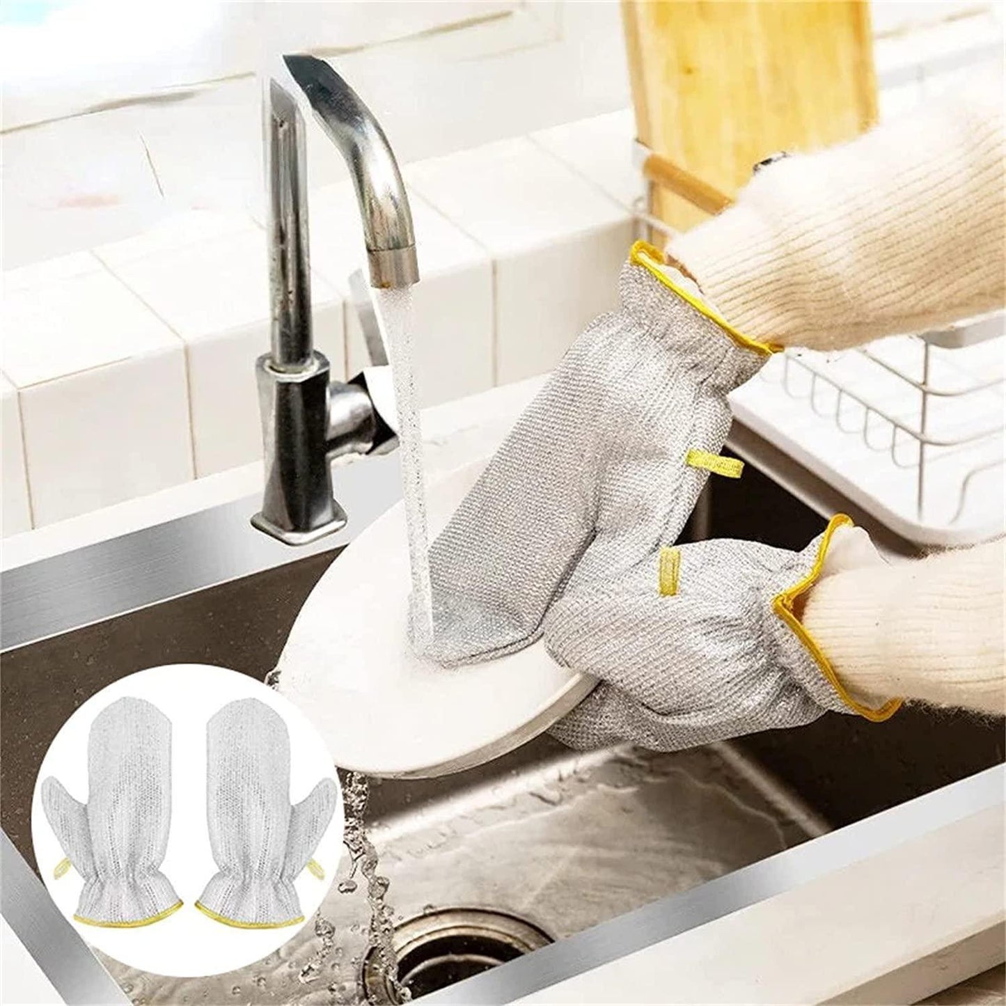 Dish Washing Gloves (Pack of 2)